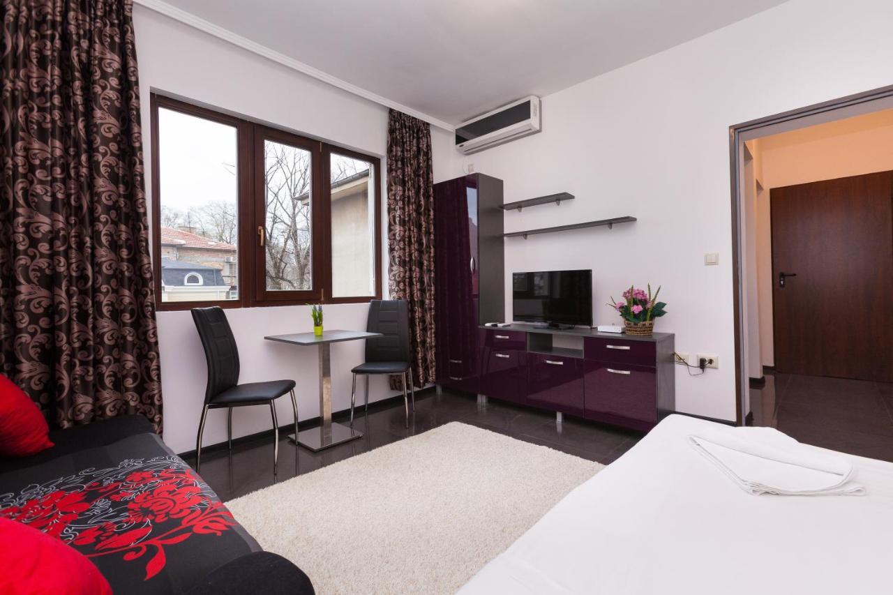 Central Beach Guest Rooms 布尔加斯 外观 照片